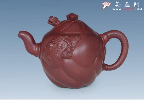 紫砂壶图片：鱼化龙5 - 美壶网