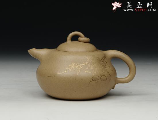紫砂壶图片：曼生葫芦壶 - 美壶网