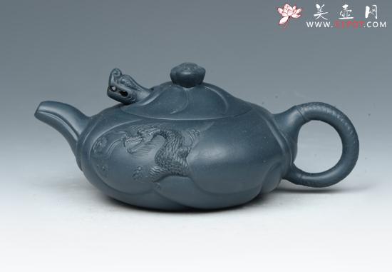紫砂壶图片：鱼化龙3 - 美壶网