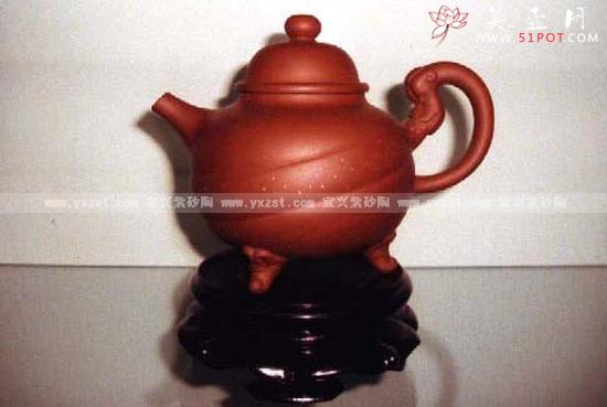 紫砂壶图片：天龙顶珠 - 美壶网