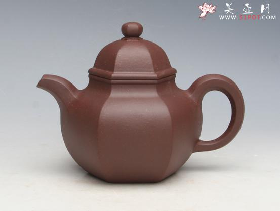 紫砂壶图片：六方掇球 副本 - 美壶网