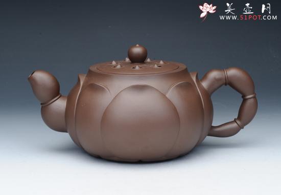 紫砂壶图片：莲蓬壶 - 美壶网