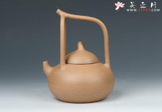 紫砂壶图片：瓢提壶 - 美壶网