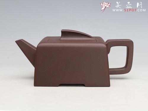 紫砂壶图片：逸方 泥料：拼紫泥 - 美壶网