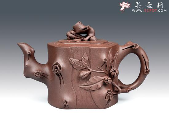 紫砂壶图片：佛手壶系列2 - 美壶网