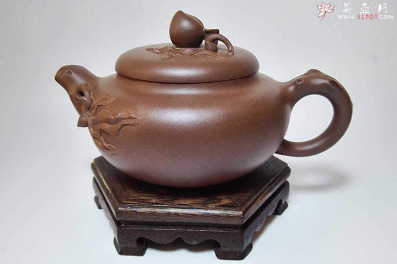 紫砂壶图片：寿桃 - 美壶网