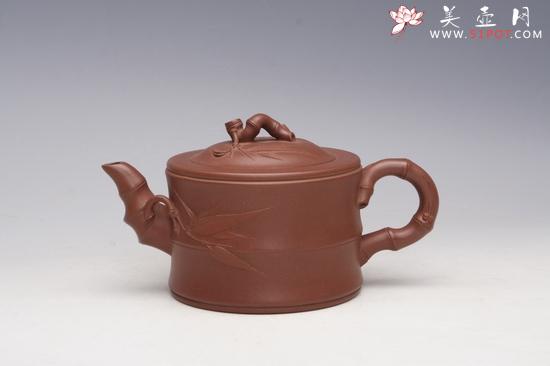 紫砂壶图片:竹段 - 美壶网