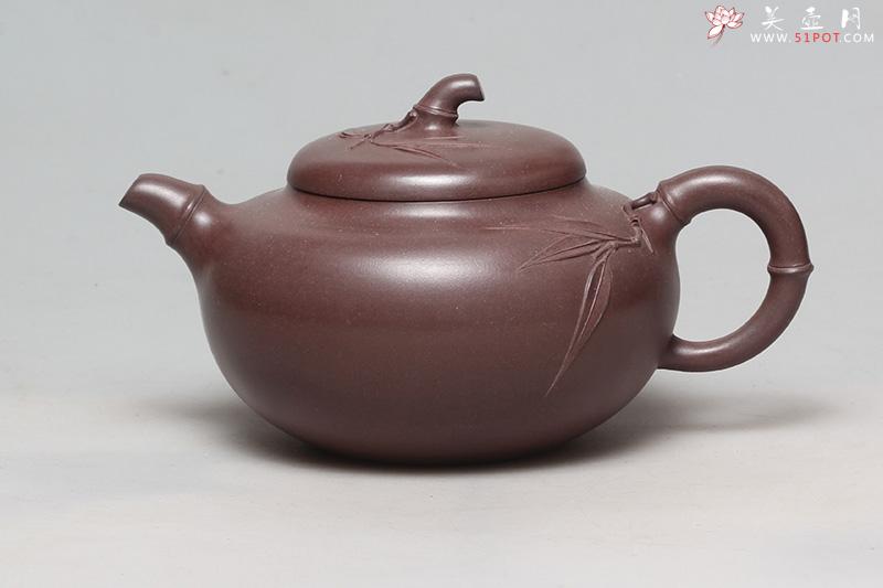 紫砂壶图片：圆竹壶 - 美壶网