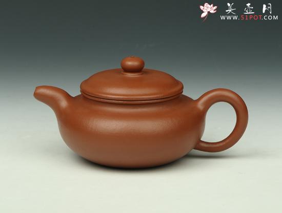 紫砂壶图片：朱泥仿古 - 美壶网
