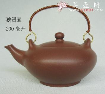 紫砂壶图片:独钮壶 - 美壶网