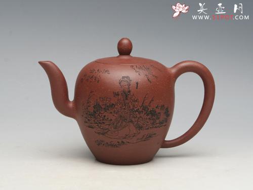 紫砂壶图片：美人肩（全手工） - 美壶网