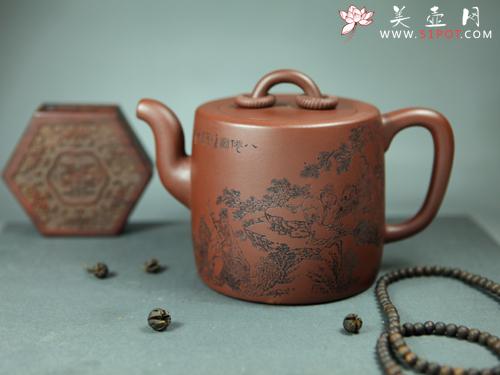 紫砂壶图片：双圈 - 美壶网