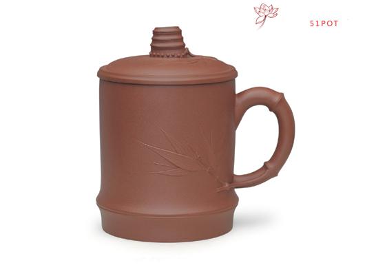 紫砂壶图片:竹节杯 - 美壶网