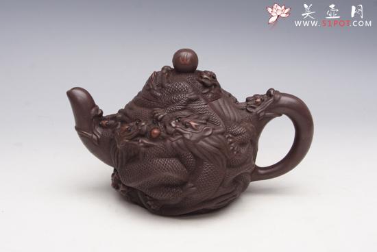 紫砂壶图片：九龙 - 美壶网