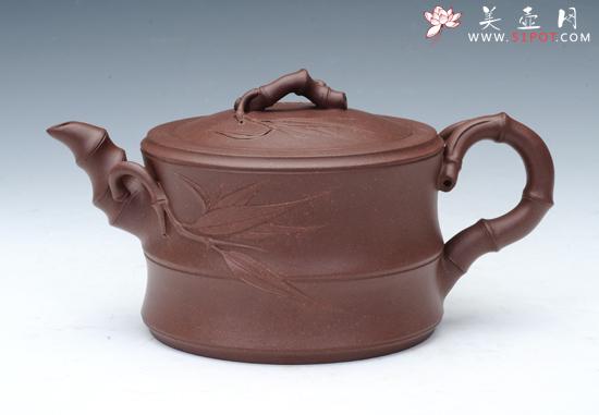紫砂壶图片：竹段 - 美壶网