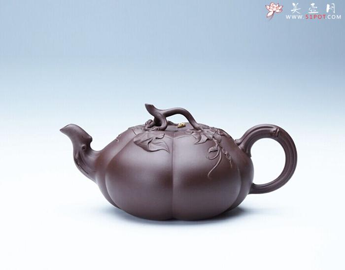 紫砂壶图片：秋瓜 - 美壶网
