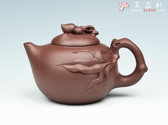 紫砂壶图片:寿桃 - 美壶网