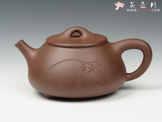 紫砂壶图片：石瓢 - 美壶网