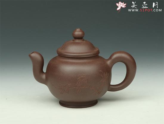 紫砂壶图片：轮珠壶 - 美壶网