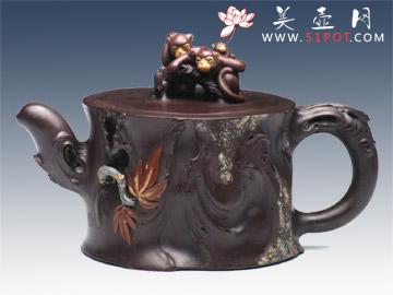 紫砂壶图片：代代封侯 - 美壶网