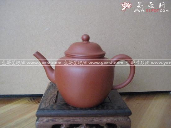 紫砂壶图片：朱泥小品三 - 美壶网
