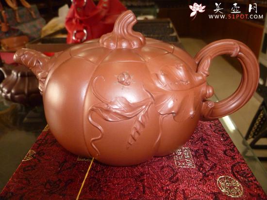 紫砂壶图片：南瓜 - 美壶网