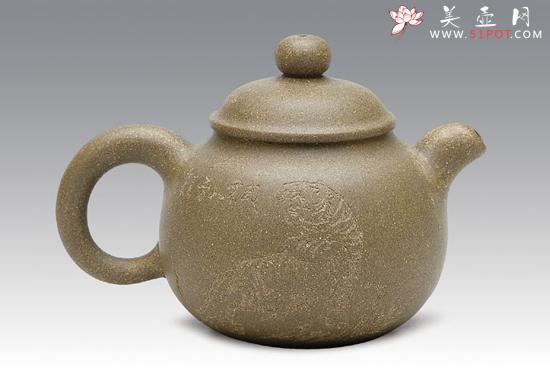 紫砂壶图片：茗泉 200CC - 美壶网