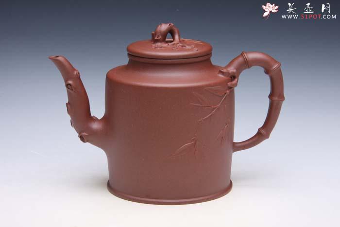 紫砂壶图片：青梅竹马  底槽青 - 美壶网