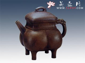 紫砂壶图片：瓦菱壶 - 美壶网