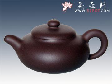紫砂壶图片：扁福 - 美壶网