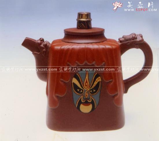 紫砂壶图片:戏曲人生 - 美壶网