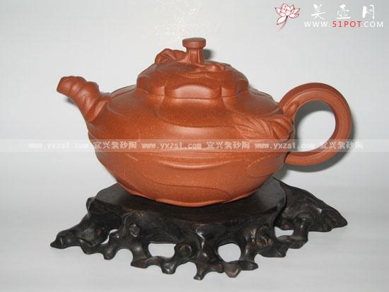 紫砂壶图片：风卷葵 - 美壶网