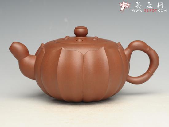紫砂壶图片：莲子壶 - 美壶网