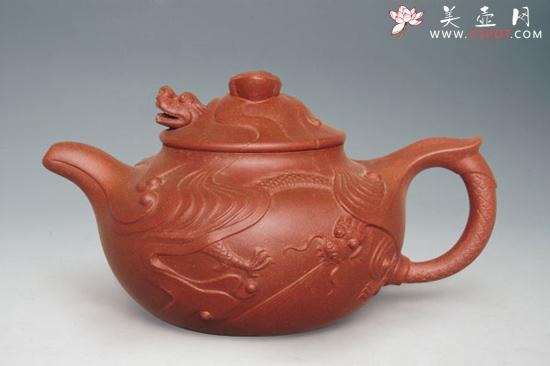 紫砂壶图片：云龙 - 美壶网