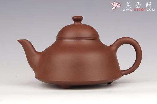 紫砂壶图片：三足乳鼎 - 美壶网