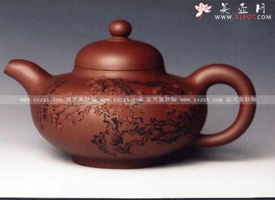 紫砂壶图片：春色 - 美壶网