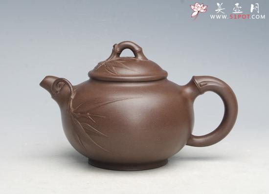 紫砂壶图片：圆竹 - 美壶网