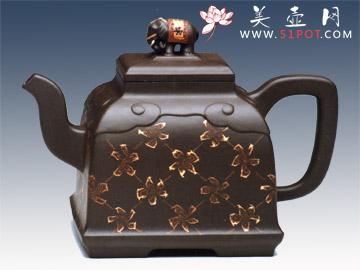 紫砂壶图片：吉祥如意 - 美壶网