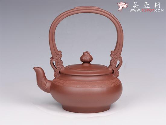 紫砂壶图片：双龙戏珠 - 美壶网