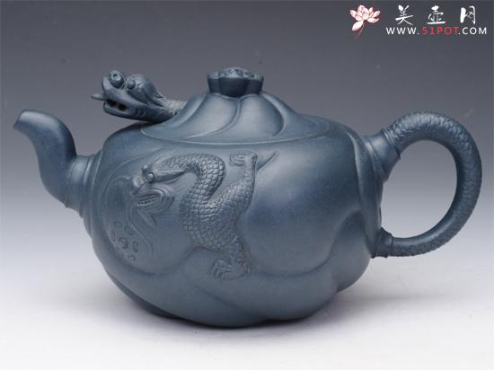 紫砂壶图片：鱼化龙 - 美壶网