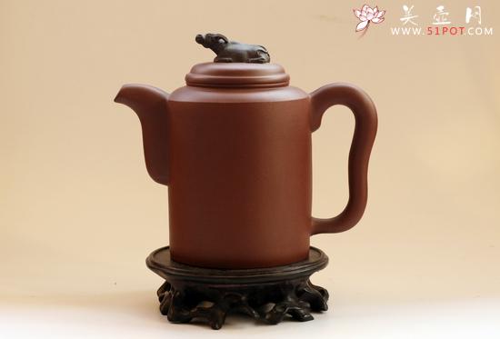 紫砂壶图片：孺子牛 - 美壶网