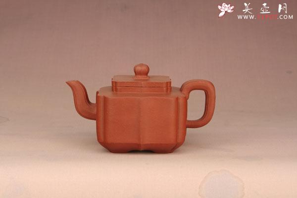 紫砂壶图片:四方菱花 - 美壶网