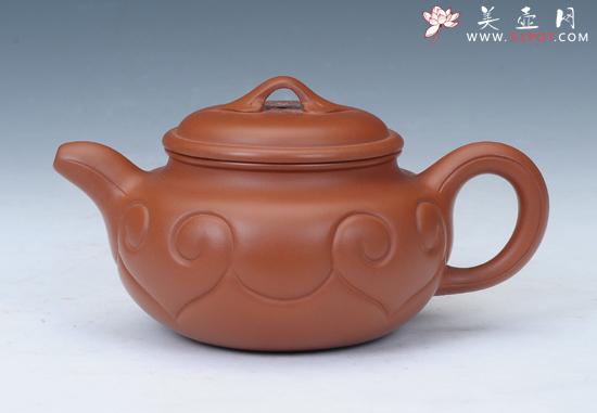 紫砂壶图片：仿古如意 - 美壶网