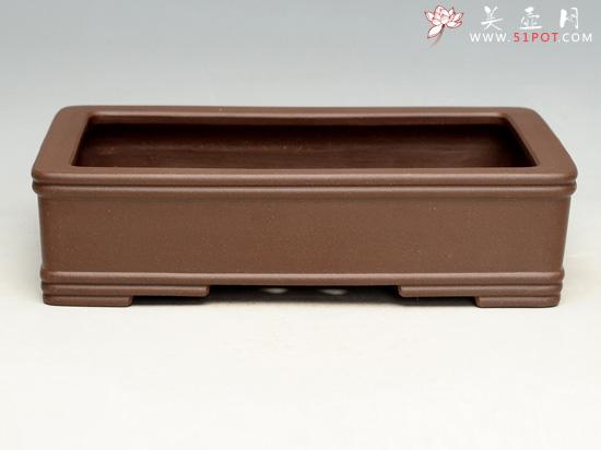 紫砂壶图片:五线长方盆 - 美壶网