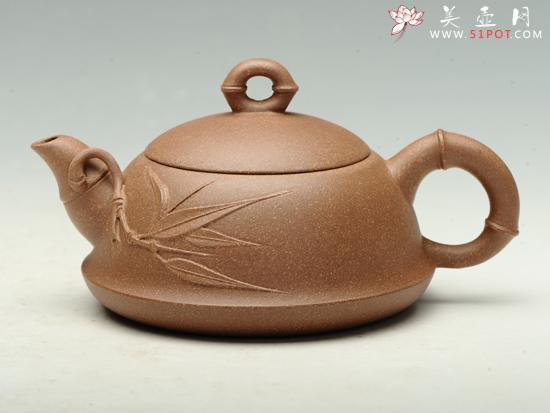 紫砂壶图片：竹报平安 - 美壶网