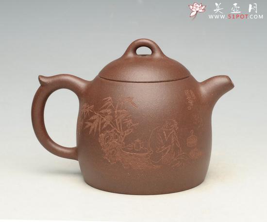 紫砂壶图片：秦权二 - 美壶网