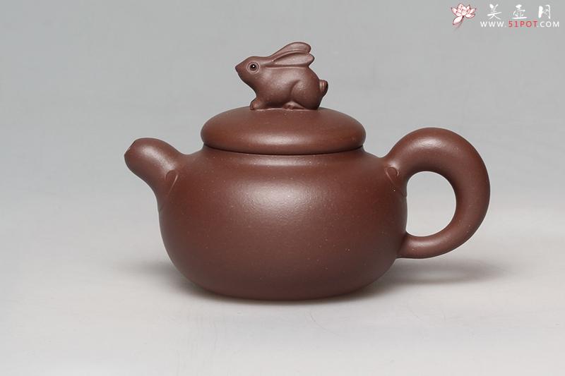 紫砂壶图片：如意兔 - 美壶网