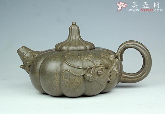 紫砂壶图片：大南瓜壶 - 美壶网