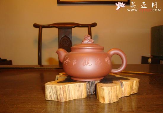 紫砂壶图片：醒狮 - 美壶网