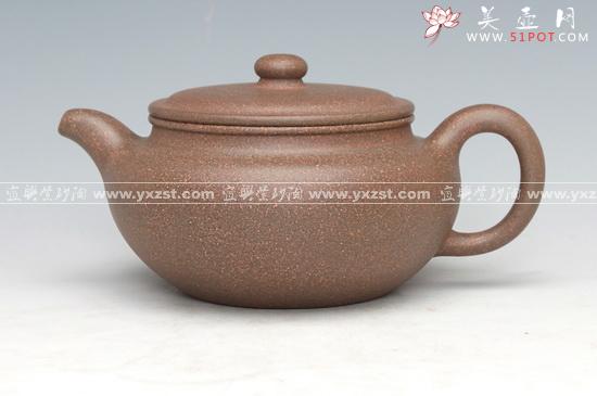 紫砂壶图片:仿古泥料:原矿蟹青泥 - 美壶网